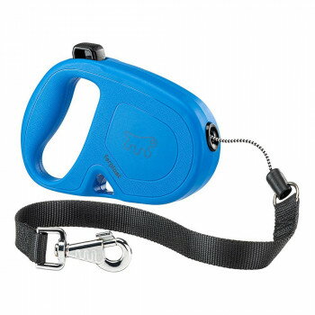 Leash - ファープラスト 犬用リード フリッピー ワン コード L 5m ブルー 75094025【メーカー直送：代金引換不可：同梱不可】【北海道・沖縄・離島は配達不可】