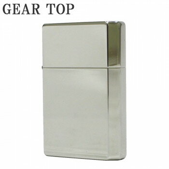 GEAR TOP オイルライター GT1-01 ニッケルミラー【メーカー直送：代金引換不可：同梱不可】【北海道・沖縄・離島は配達不可】