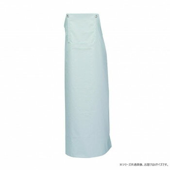 Sommelier Aprons - 船橋(フナハシ)　業務用 ヒモイランエプロン AF-840 ホワイト/グリーン S(90×110)【メーカー直送：代金引換不可：同梱不可】【北海道・沖縄・離島は配達不可】
