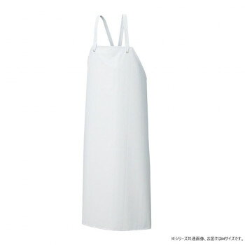 Gingham Aprons - 船橋(フナハシ)　業務用 CSM 軽耐油エプロン (胸) AF-8000 ホワイト M【メーカー直送：代金引換不可：同梱不可】【北海道・沖縄・離島は配達不可】