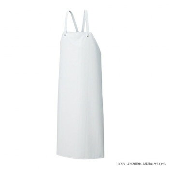 Gingham Aprons - 船橋(フナハシ)　業務用 CSM 軽耐油エプロン (胸) AF-8000 ホワイト L【メーカー直送：代金引換不可：同梱不可】【北海道・沖縄・離島は配達不可】