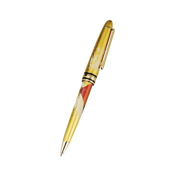 まえじゅう漆器 漆芸ボールペン 赤富士(G) 6L-231【メーカー直送：代金引換不可：同梱不可】【北海道・沖縄・離島は配達不可】