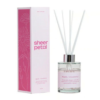 Sheer Petal ディフューザー 100ml カモミール IDSP0104【メーカー直送：代金引換不可：同梱不可】【北海道・沖縄・離島は配達不可】
