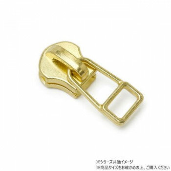 YKKまとめ売り 金属ファスナー用 スライダーのみ 10号 DFDHR ゴールド 100ヶ PY6034【メーカー直送：代金引換不可：同梱不可】【北海道・沖縄・離島は配達不可】