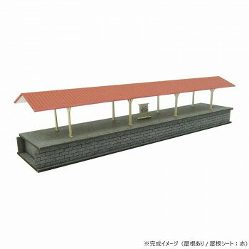 みにちゅあーと・プチ S=1/220 ホーム-4延長 MP01-102【メーカー直送：代金引換不可：同梱不可】【北海道・沖縄・離島は配達不可】