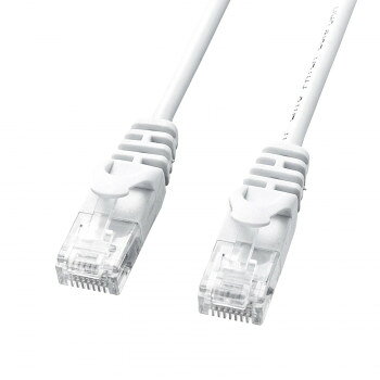 Rakuten - サンワサプライ カテゴリ6 極細LANケーブル 10m ホワイト LA-SL6-10W【メーカー直送：代金引換不可：同梱不可】【北海道・沖縄・離島は配達不可】