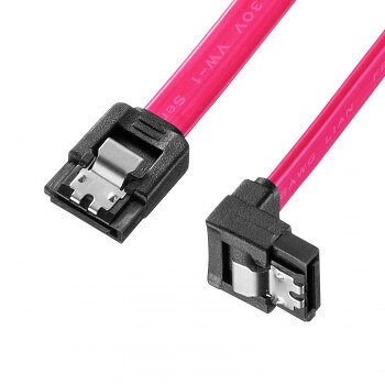 サンワサプライ 下L型シリアルATA3ケーブル 0.7m TK-SATA3-07SL【メーカー直送：代金引換不可：同梱不可】【北海道・沖縄・離島は配達不可】