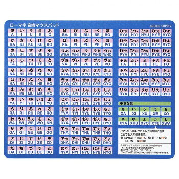 Keyboard Covers - ローマ字変換マウスパッド MPD-OP17RL8BL【メーカー直送：代金引換不可：同梱不可】【北海道・沖縄・離島は配達不可】