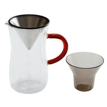 bonmac　ダブルウォールコーヒーカラフェセット 700ml 869837【メーカー直送：代金引換不可：同梱不可】【北海道・沖縄・離島は配達不可】