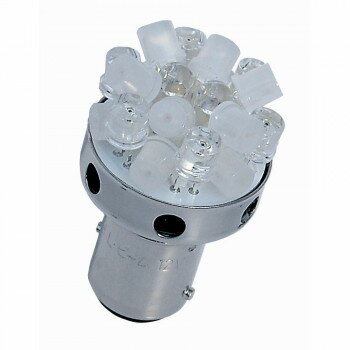 Light Valves - M＆Hマツシマ (1個)12v BAY15Dオレンジ 20LED スーパーワイドビーム L820D OR【メーカー直送：代金引換不可：同梱不可】【北海道・沖縄・離島は配達不可】