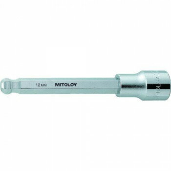 Rakuten - ミトロイ(MITOLOY) 1/2 ヘックスソケット ボールポイント 12mm 412BHTL【メーカー直送：代金引換不可：同梱不可】【北海道・沖縄・離島は配達不可】