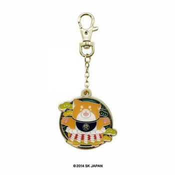 忠犬もちしば メタルチャーム キーホルダー (相撲) 17864【メーカー直送：代金引換不可：同梱不可】【北海道・沖縄・離島は配達不可】
