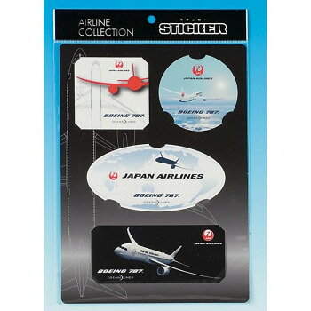 ステッカーセット JAL MZ329【メーカー直送：代金引換不可：同梱不可】【北海道・沖縄・離島は配達不可】
