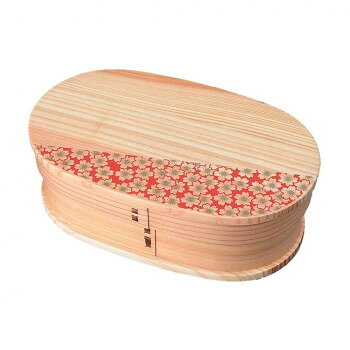 若兆 曲げわっぱ弁当箱 舞 sakura BENTO-2【メーカー直送：代金引換不可：同梱不可】【北海道・沖縄・離島は配達不可】