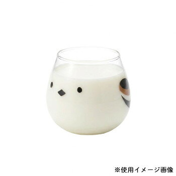 大塚硝子 シマエナガ・グラス小 11P151【メーカー直送：代金引換不可：同梱不可】【北海道・沖縄・離島は配達不可】