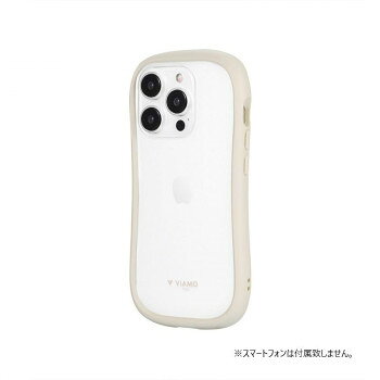 iPhone 15 Pro ハイブリッドケース 「ViAMO freely」 ミルクホワイト LN-IP23VMFWH【メーカー直送：代金引換不可：同梱不可】【北海道・沖縄・離島は配達不可】