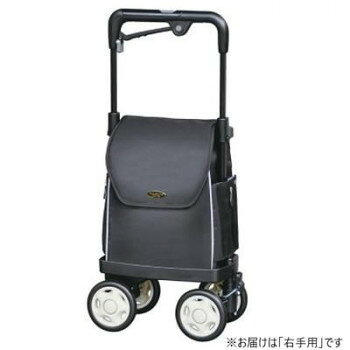 ※パッケージ、デザイン等は予告なく変更される場合があります。※画像はイメージです。商品タイトルと一致しない場合があります。ブレーキ付きのショッピングカートです。手元で駐車ブレーキ操作ができます。ボタンを押して高さ6段階調節が可能。開口部が広いため、荷物の出し入れが楽です。レインカバー付きで車体を雨やほこりから守ります。両側面のポケットには500mlのペットボトルを入れることができます。※お届けは右手用になります。※買い物などを入れて運ぶための商品であり、歩行の補助としては使用できません。※シルバーカー、歩行者、杖の代わりとして使用することはできません。サイズ幅210×奥行380×高さ648〜860mm、バッグ:幅255×(奥行上140、奥行下160)×高さ370mm個装サイズ：39×21×67cm重量2.6kg個装重量：3400g素材・材質本体:アルミ・合成樹脂バッグ:ポリエステル車輪:EVA樹脂(135mm)仕様SGマーク取得済み積載量:6kg内容量:約14リットル生産国製造:台湾 組立:日本広告文責:株式会社ホームセンターセブンTEL:0978-33-2811※パッケージ、デザイン等は予告なく変更される場合があります。※画像はイメージです。商品タイトルと一致しない場合があります。fk094igrjs