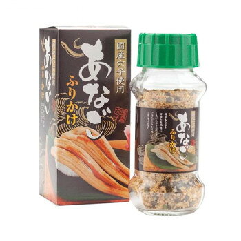 ※パッケージ、デザイン等は予告なく変更される場合があります。※画像はイメージです。商品タイトルと一致しない場合があります。国産あなごをふりかけにしました。甘からいたれ風味のふりかけです。内容量あなごふりかけ(80g)×30個サイズ個装サイズ：34.8×17.2×43.5cm重量個装重量：12000g仕様賞味期間：製造日より360日生産国日本広告文責:株式会社ホームセンターセブンTEL:0978-33-2811※パッケージ、デザイン等は予告なく変更される場合があります。※画像はイメージです。商品タイトルと一致しない場合があります。栄養成分栄養成分表(100g当たり)熱量:389kcal、たんぱく質:10.3g、脂質:9.0g、炭水化物:66.6g、食塩相当量:8.6g原材料名称：ふりかけポテトフレーク(アメリカ製造、バングラデシュ製造)、でん粉、ぶどう糖、ごま、食塩、砂糖、乾燥卵黄、醤油、発酵調味料、のり、煮あなご(あなご、砂糖、その他)、デキストリン、鰹節粉末、オキアミエキス、粉末醤油、乾燥ネギ、かつおエキス粉末、香辛料、野菜エキスパウダー、蛋白加水分解物/加工でん粉、調味料(アミノ酸等)、着色料(カラメル、クチナシ、紅麹)、貝Ca、甘味料(カンゾウ、ステビア、アセスルファムK)、酸化防止剤(V.E)、香料、酸味料、(一部に卵・小麦・大豆・ゼラチン・ごまを含む)アレルギー表示卵、小麦、ごま、大豆、ゼラチン（原材料の一部に含んでいます）保存方法直射日光などの高温や多湿を避けて、保存してください。製造（販売）者情報製造者:株式会社みなり広島県東広島市河内町下河内636fk094igrjs