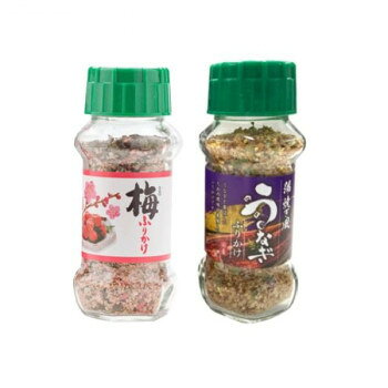 みなり 梅ふりかけ 85g・国産うなぎふりかけ 75g　各15個セット【メーカー直送：代金引換不可：同梱不可】【北海道・沖縄・離島は配達不可】 hc999-12207909 カー用品・日用品のホームセンター パッケージ画像