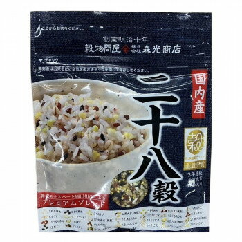 森光商店 国内産二十八穀 180g 80174 ×6セット【メーカー直送：代金引換不可：同梱...