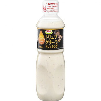 SSK トリュフクリーミードレッシング 490ml×12個入 362625【メーカー直送：代金引換不可：同梱不可】【北海道・沖縄・離島は配達不可】