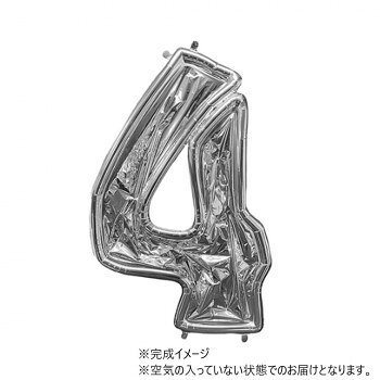 AG 型作り用バルーンフォームズ 4 シルバー ANG44123 風船 バルーン【メーカー直送：代金引換不可：同梱不可】【北海道・沖縄・離島は配達不可】