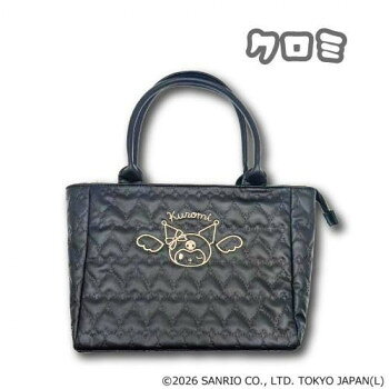 畑山商事 サンリオ トートバッグ ガーリー3 クロミ 34204401【メーカー直送：代金引換不可：同梱不可】【北海道・沖縄・離島は配達不可】 hc999-12235544 カー用品・日用品のホームセンター パッケージ画像