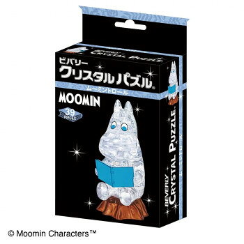 ※パッケージ、デザイン等は予告なく変更される場合があります。※画像はイメージです。商品タイトルと一致しない場合があります。このパズルは透明のピースを組み上げる立体ジグソーパズルです。完成すると、クリスタルのように美しく輝くインテリアとして楽しめます。切り株に座って本を読むムーミンが出来上がります。※ディスプレイライトは別売です。サイズW95×H175×D48mm(ヘッダー収納時:W95×H147×D48mm)個装サイズ：9.5×17.5×4.8cm重量個装重量：120g仕様対象年齢:7歳以上ピース数:39ピース(C) Moomin Characters TM生産国中国広告文責:株式会社ホームセンターセブンTEL:0978-33-2811※パッケージ、デザイン等は予告なく変更される場合があります。※画像はイメージです。商品タイトルと一致しない場合があります。fk094igrjs