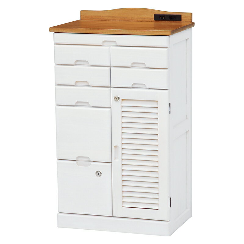 FAX台 (約)幅48×奥行32×高さ83cm MFX-8207NW 萩原