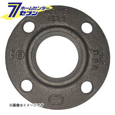 5Kフランジ ねじ込み式鋳鉄製管フランジ 黒 32A （H-5KF_32A） [ 東尾メック]