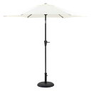 【配送不可|店頭受取限定】 アルミパラソル 240cm アイボリー ガーデンパラソル