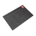 【配送不可|店頭受取限定】 アサヒペン 有孔ラバーマット 黒 100×150×2.2 13kg RM-1050 天然ゴム スリップ防止 泥はね防止 穴あきマット