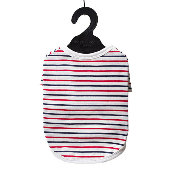 【訳あり】ベリー コットンTシャツ トリコロール D4号 ドッグウェア 犬服