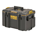 【配送不可|店頭受取限定】 デウォルト DS400 大型ボックス DWST83342-1 ツールボックス 工具箱 収納 ふた付き 防塵