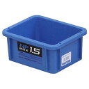 【配送不可|店頭受取限定】 JEJアステージ ASTAGE NFボックス #1.5 ブルー スタッキング 積み重ね 小物 収納 コンテナ 工具箱 ツールボックス...