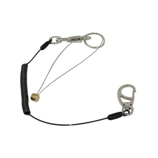 藤原産業 SK11 セフティコード R 0.5kg SSC-05R ブラック 黒 工具 落下防止 紛失防止 ストラップ コード