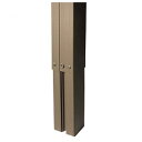 【配送不可|店頭受取限定】 ウッドデッキ JJ-WOODII 専用部材・パーツ 調整束L 2848 約65mm×65mm×280~480mm アルミ製