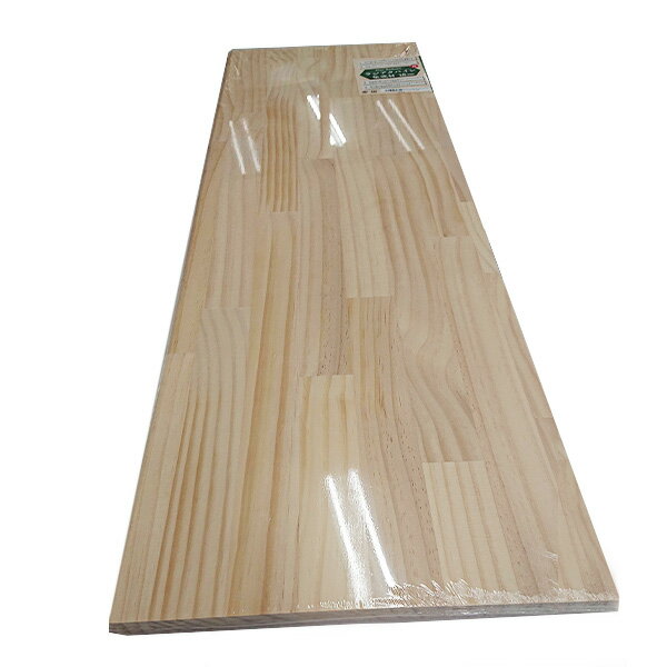【配送不可｜店頭受取限定】 福岡興産 ラジアタパイン集成材 片面R加工 約1820×18×300 木材 板 （カット可）のサムネイル