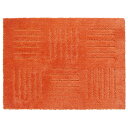 オカ キッチンマット ピタプラス ブリック 1枚 オレンジ 縦45×横60×高さ1cm ジョイントマット キッチンマット フロアマット 洗える 吸着 日本製