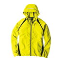 【訳あり】コーコス ストレッチシェル パーカー ライム L