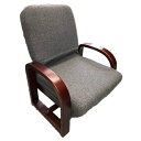 【配送不可|店頭受取限定】 らくらく座椅子 癒し 完成品 グレー HX-3066 座椅子