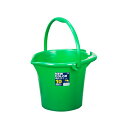 【配送不可|店頭受取限定】 ニューカラー 便利バケツ 10 グリーン 02030 TONBO トンボ 新輝合成