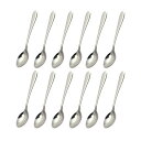 【訳あり】ベストコ ステンレス製 ティースプーン 12本組 ST-1 LD-637