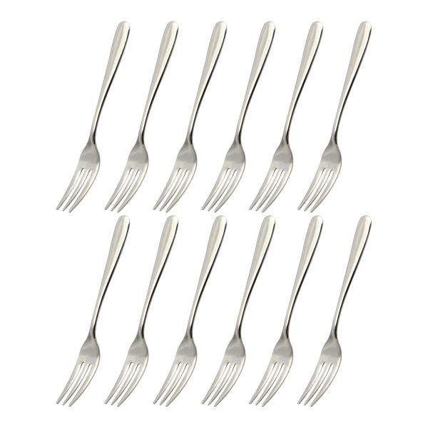 【訳あり】ベストコ ステンレス製 フルーツフォーク 12本組 ST-1 LD-639
