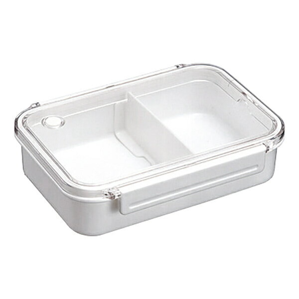 Rakuten - アスベル BPビーブ ランチボックス 630ml 仕切付 ホワイト OA-650 弁当箱 食洗機対応 電子レンジ対応