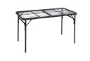 【配送不可|店頭受取限定】 C.C キャンパーズコレクション タフライトテーブル 120×60cm ブラック TLT-1260(MBK) アウトドア用品 キャンプ バーベキュー レジャーテーブル 机
