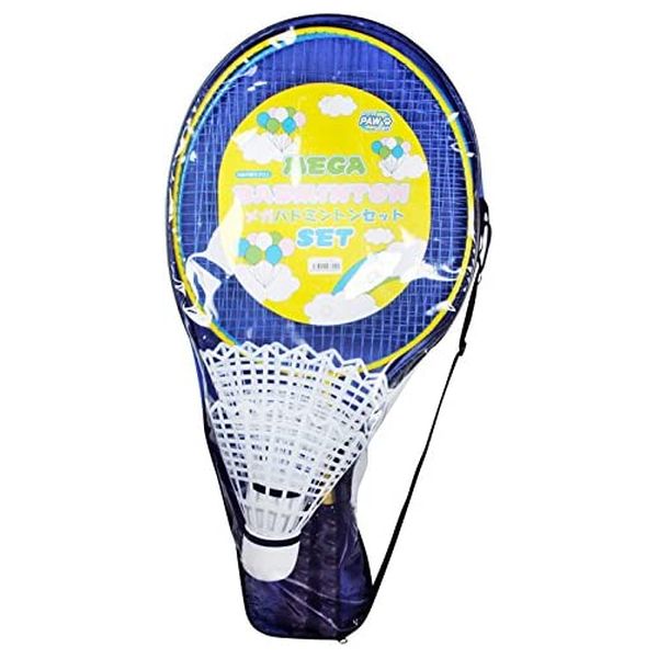 【訳あり】【配送不可|店頭受取限定】レザックス LITTLE PAW SPORTS メガバドミントンセット