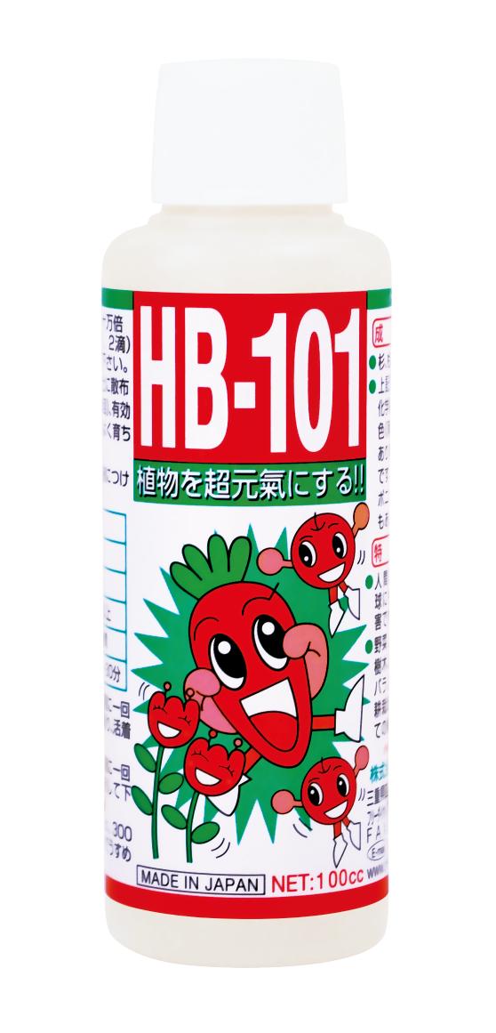 HB-101 植物活力剤 100cc フローラ 園芸 肥料 天然植物活力液 土壌作り 免疫活性 防虫 花 野菜 ガーデニング 家庭菜園