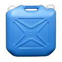 【配送不可|店頭受取限定】 灯油缶 18L ノズルなし ブルー 青 灯油かん