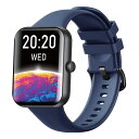 アリアス スマートウォッチ HSシリーズ スクエア F型 ブルー WW22007-BU 心拍数 血中酸素 歩数 防水